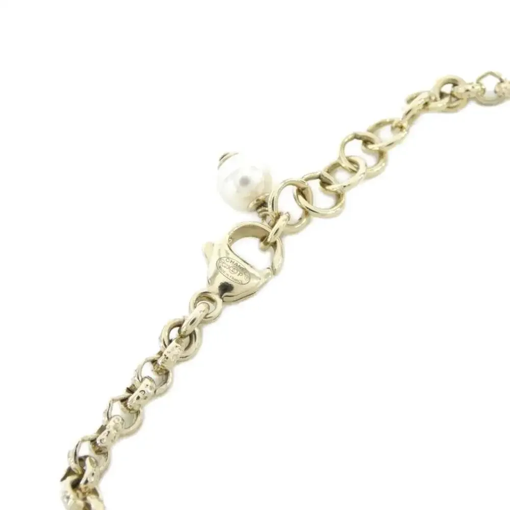 Chanel Bracelet Gold Pink White #247076C13B